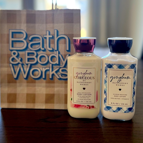 Bath & Body Works Other - Bath & Body Works Gingham Gorgeous & Gingham NWT